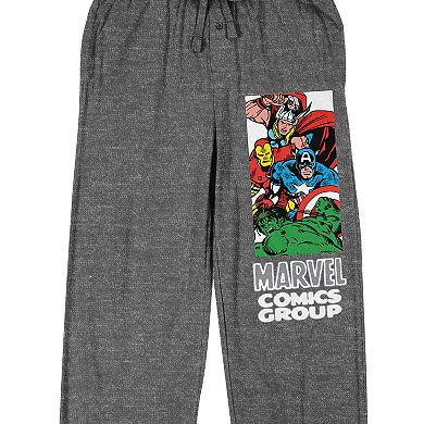 Men's Marvel Comics Presents Superheroes Pajama Pants