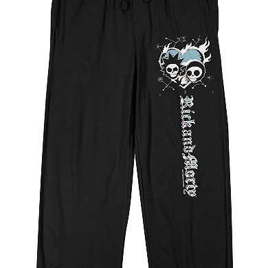 Men's Rick And Morty Skeleton Pajama Pants