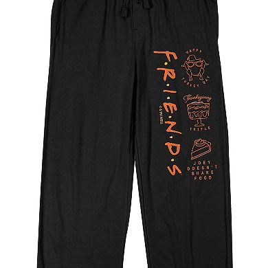 Men's Friends TV Orange Pajama Pants