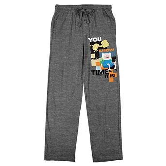 Men's Adventure Time Finn Pajama Pants