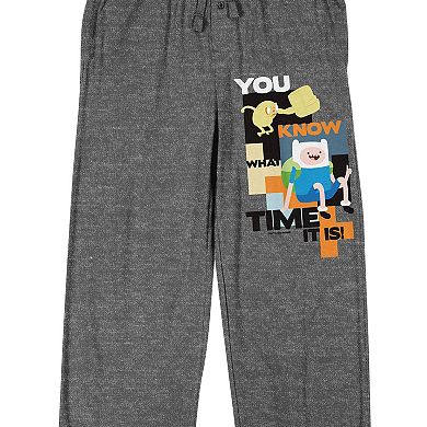Men's Adventure Time Finn Pajama Pants
