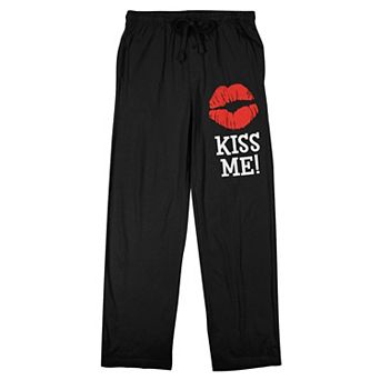 Men's Kiss Me Lips Pajama Pants