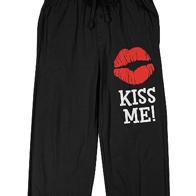 Men's Kiss Me Lips Pajama Pants