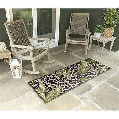 Liora Manne Esencia Safari Indoor / Outdoor Throw Rug