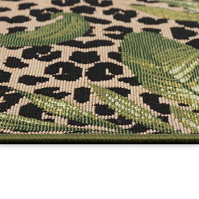 Liora Manne Esencia Safari Indoor / Outdoor Throw Rug