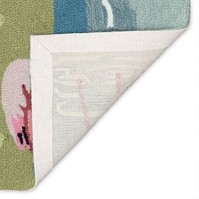 Liora Manne Front Porch Flamingos Indoor / Outdoor Mat