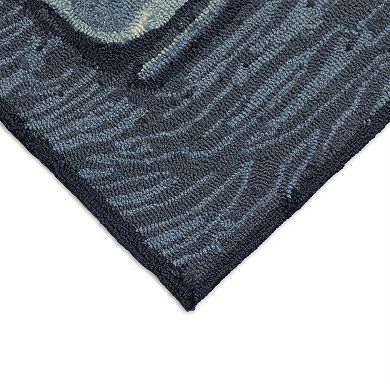 Liora Manne Front Porch Whale Indoor / Outdoor Mat