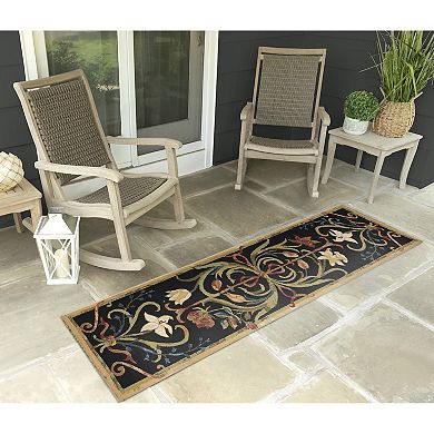Liora Manne Marina Dream Garden Indoor / Outdoor Area Rug