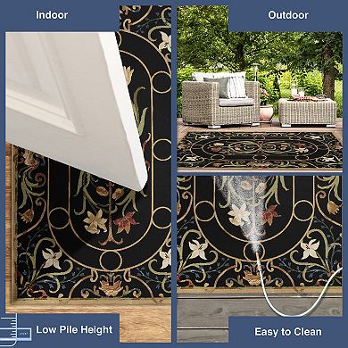 Liora Manne Marina Dream Garden Indoor / Outdoor Area Rug