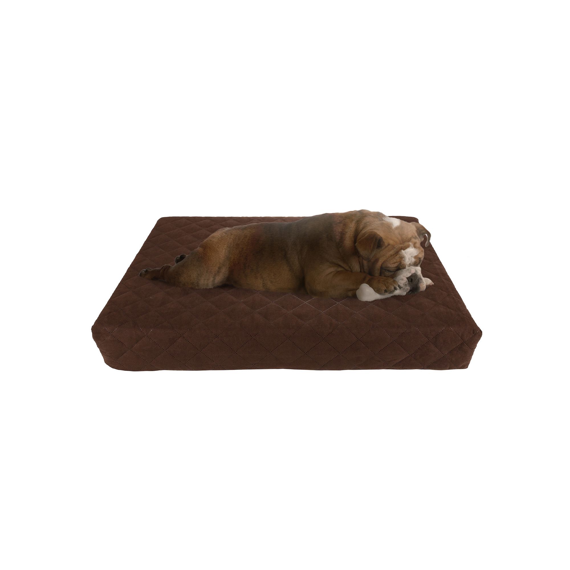 PetMaker 2-Layer Waterproof Brown Dog Bed
