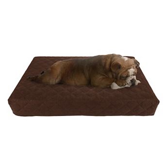 PetMaker 2-Layer Waterproof Brown Dog Bed
