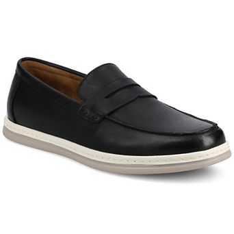 VANCE Brantley Comfort Casual Slip-on Men's Perforated Flexible Penny Loafers