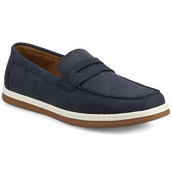 VANCE Brantley Comfort Casual Slip-on Men's Perforated Flexible Penny Loafers