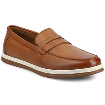 VANCE Brantley Comfort Casual Slip-on Men's Perforated Flexible Penny Loafers