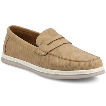 VANCE Brantley Comfort Casual Slip-on Men's Perforated Flexible Penny Loafers