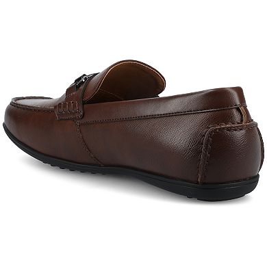 VANCE Charles Comfort Slip-on Flexible Men's Driving Bit Loafers