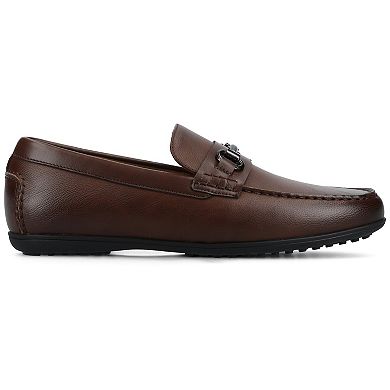 VANCE Charles Comfort Slip-on Flexible Men's Driving Bit Loafers