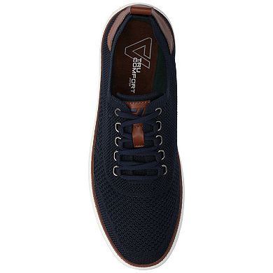 VANCE Norris Medium and Wide Width Comfort Lace-up Men's Casual Flexible Sneakers