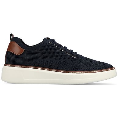 VANCE Norris Medium and Wide Width Comfort Lace-up Men's Casual Flexible Sneakers