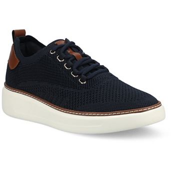 VANCE Norris Medium and Wide Width Comfort Lace-up Men's Casual Flexible Sneakers