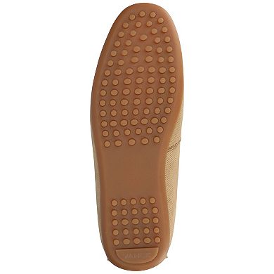 VANCE Yates Men's Comfort Perforated Slip-on Driving Penny Loafers in Regular and Wide