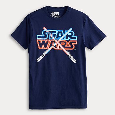 Men's Star Wars Crossed Lightsaber Graphic Tee