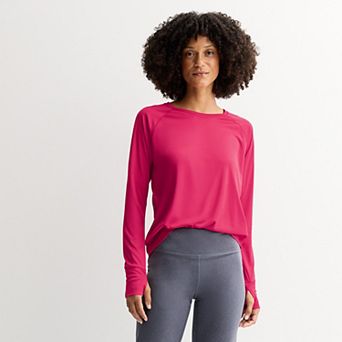 Women's Tek Gear® Dry Tek Long Sleeve Tee
