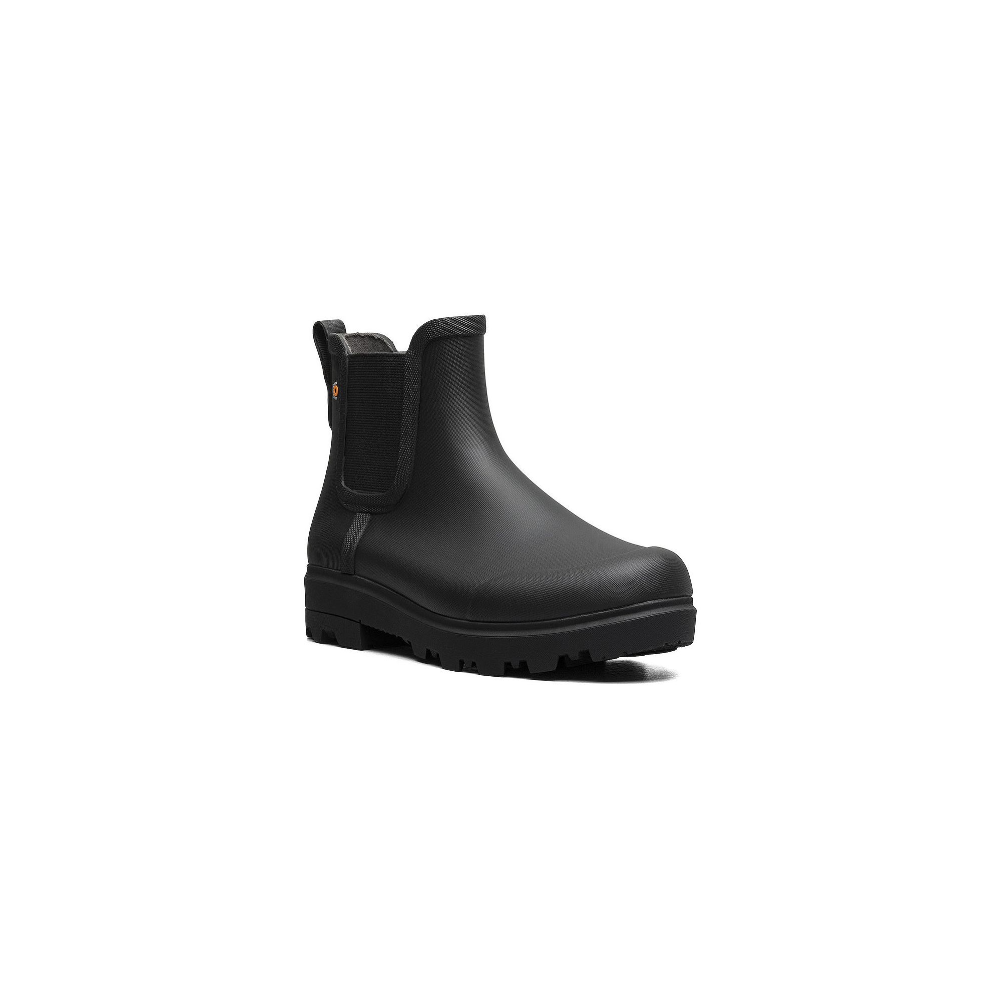 Bogs Holly Womens Chelsea Rain Boots, Size: 6, Black