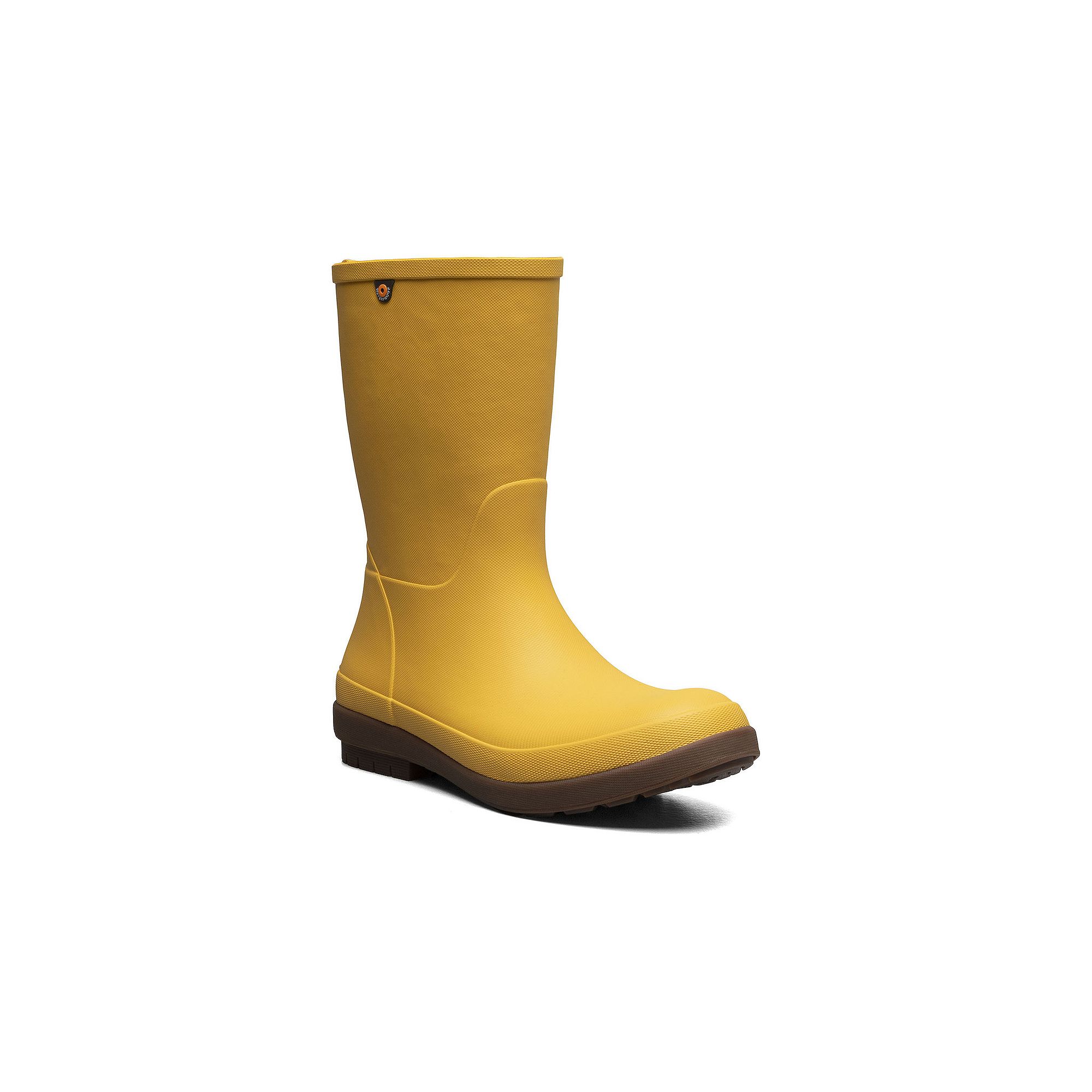 Bogs Amanda II Mid Womens Waterproof Rain Boots, Size: 6, Yellow