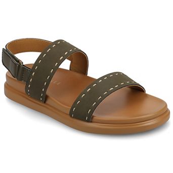 Journee Milie Women's Multi Strap Sandals