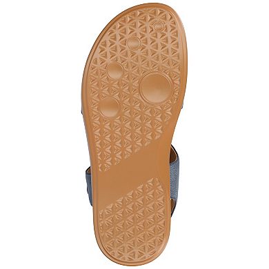 Journee Women's Mira T-Strap Sandals
