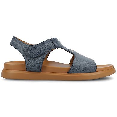 Journee Women's Mira T-Strap Sandals