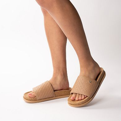 Journee Women's Sheena Single Band Slip-On Sandals