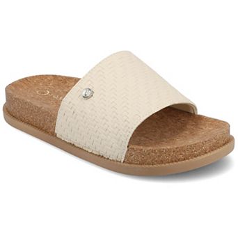 Journee Women's Sheena Single Band Slip-On Sandals