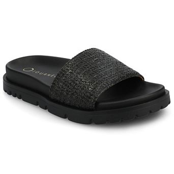 Journee Starr Women's Treaded Sport Sandals