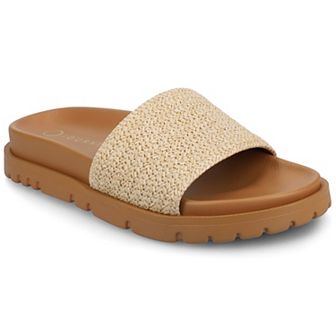 Journee Starr Women's Treaded Sport Sandals