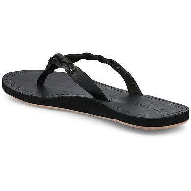 Journee Women's Tomi Braided Comfort Slip-on Flip-flop Sandals