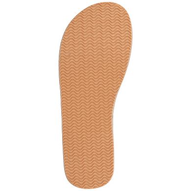 Journee Women's Tomi Braided Comfort Slip-on Flip-flop Sandals