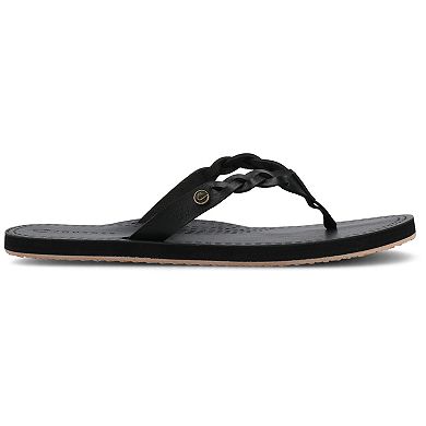 Journee Women's Tomi Braided Comfort Slip-on Flip-flop Sandals