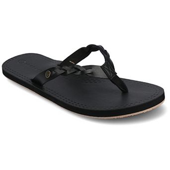 Journee Women's Tomi Braided Comfort Slip-on Flip-flop Sandals