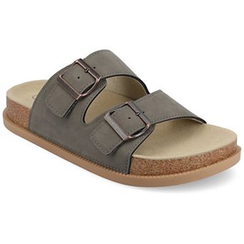 Journee Tula Women's Slip-on Adjustable Comfort Sandals