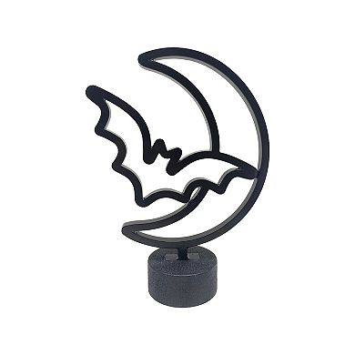 Celebrate Together™ Halloween LED Neon Moon & Bat Table Decor