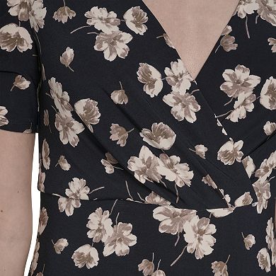 Women's Harper Rose V-Neck Jersey Fit & Flare Mini Dress