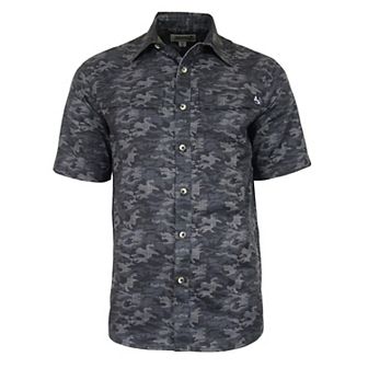 Men's Dot Camo UV Vented Fishing Shirt