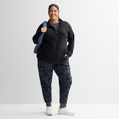 Plus Size Tek Gear® Ultrasoft Fleece Full-Zip Mock Neck Jacket