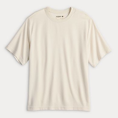 Men's Retrofit Short Sleeve Textured Tee