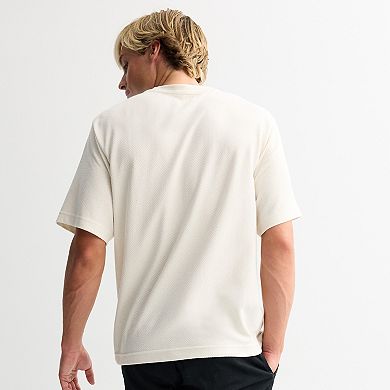 Men's Retrofit Short Sleeve Textured Tee