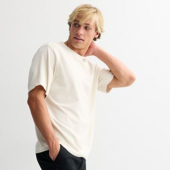 Men's Retrofit Short Sleeve Textured Tee