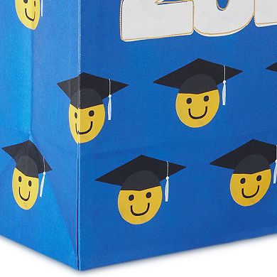 Hallmark Year-Dated Graduation Gift Bag 9-in. Smiley Grad Class of 2025 with Tissue Paper