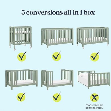 Carter's by DaVinci GROW 6-in-1 Convertible Crib
